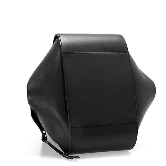 ロエベ LOEWE バッグ レディース 2WAYショルダーバッグ HAMMOCK SMALL BAG [ハンモック スモールバッグ] ブラック 黒 38730 S35 1100 BLACK - 商品画像 6