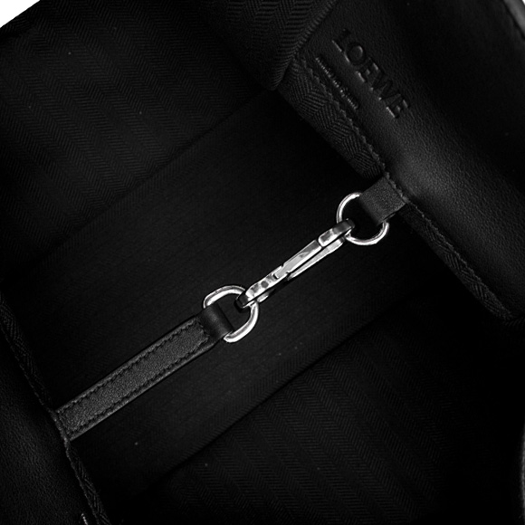 ロエベ LOEWE バッグ レディース 2WAYショルダーバッグ HAMMOCK SMALL BAG [ハンモック スモールバッグ] ブラック 黒 38730 S35 1100 BLACK - 商品画像 7