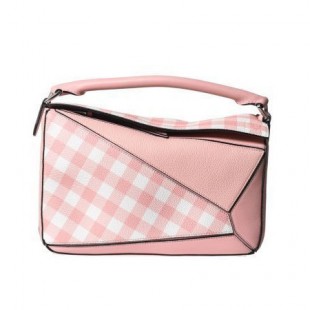 ロエベコピー LOEWE Puzzle Gingham Bag ギンガムチェック パズルバッグ 56215825 - 商品画像 2