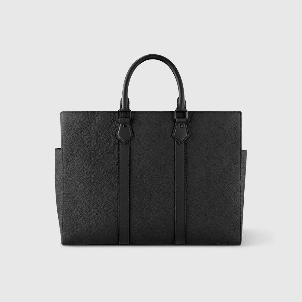 ルイヴィトンコピー Louis Vuitton サックプラ 24H ブラック モノグラム トートバッグM24383 M21865 - 商品画像 1