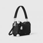 ルイヴィトンスーパーコピーサイドトランク MM ハンドバッグ 黒 M25160 - 商品画像 7