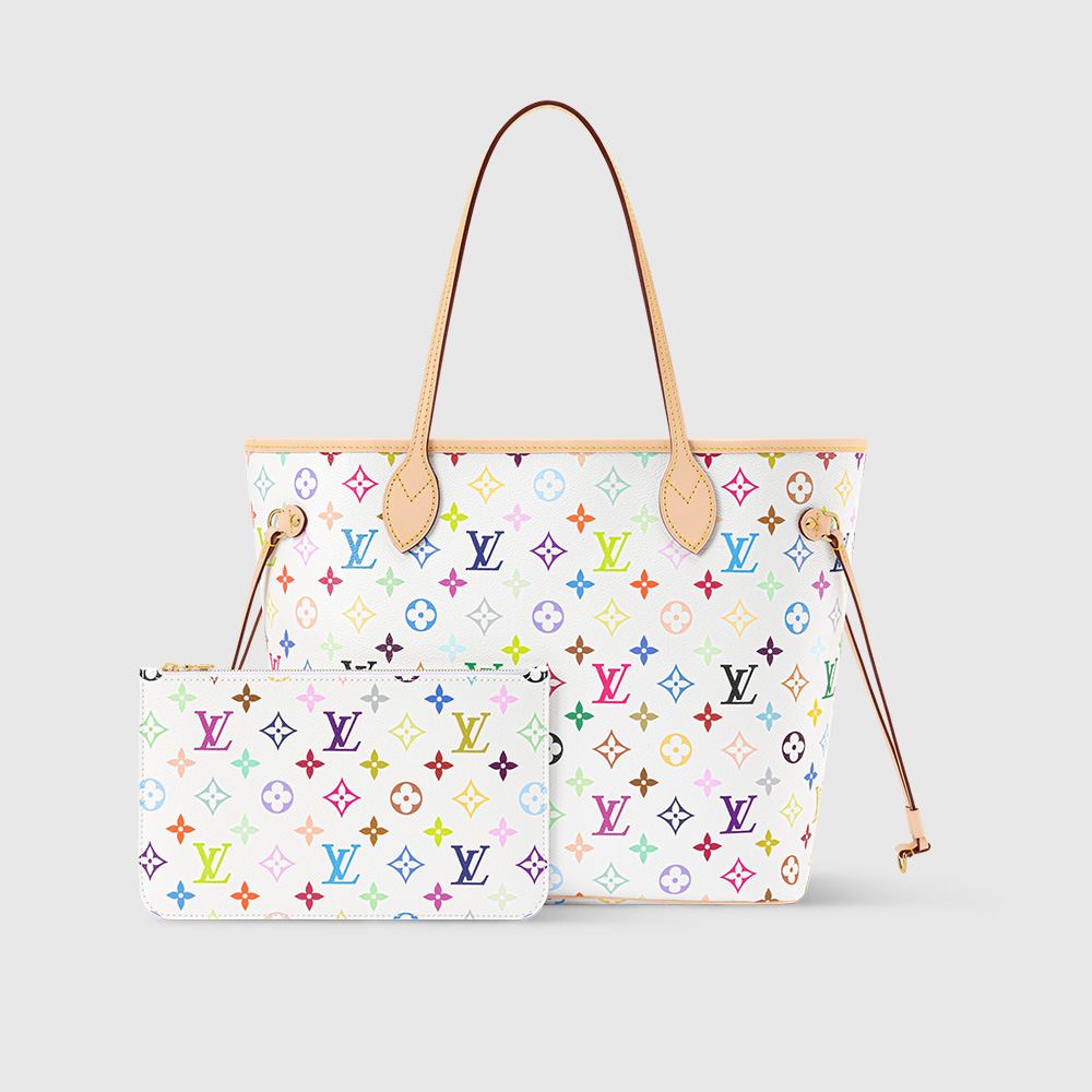 ルイヴィトン コピー LV × TM ネヴァーフル MM トートバッグ M27787 - 商品画像 1