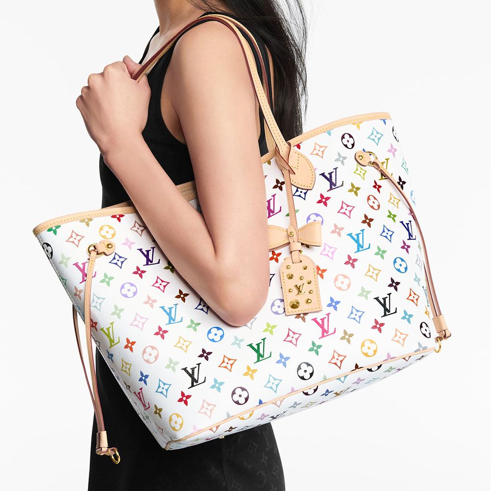ルイヴィトン コピー LV × TM ネヴァーフル MM トートバッグ M27787 - 商品画像 7