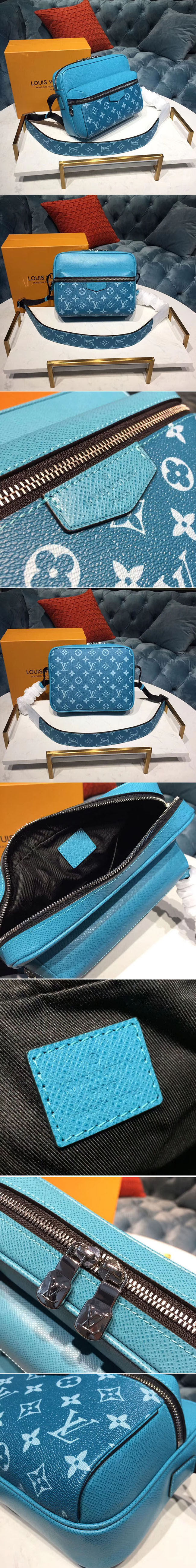LOUIS VUITTONスーパーコピー アウトドア・メッセンジャーPM ヴェール タイガレザー×モノグラムキャンバス M30241 メッセンジャーバッグ - 商品画像 2