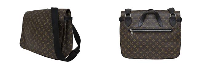ルイヴィトンスーパーコピー(LOUIS VUITTON) モノグラムマカサー ドレイク メッセンジャーバッグ 斜め掛けショルダー M40636 - 商品画像 2