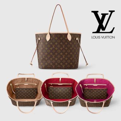 ルイヴィトン バッグ モノグラム LV トートバッグ ポーチ付き ネヴァーフルMM ベージュ M40995 M41177 M41178 - 商品画像 2