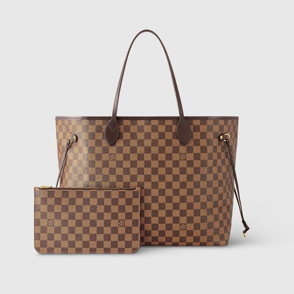 コピールイヴィトン ダミエ ネヴァーフルGMポーチ付 モノグラム/ピヴォワンヌ LOUIS VUITTON トートバッグ N41357 N41360 M41180 - 商品画像 6
