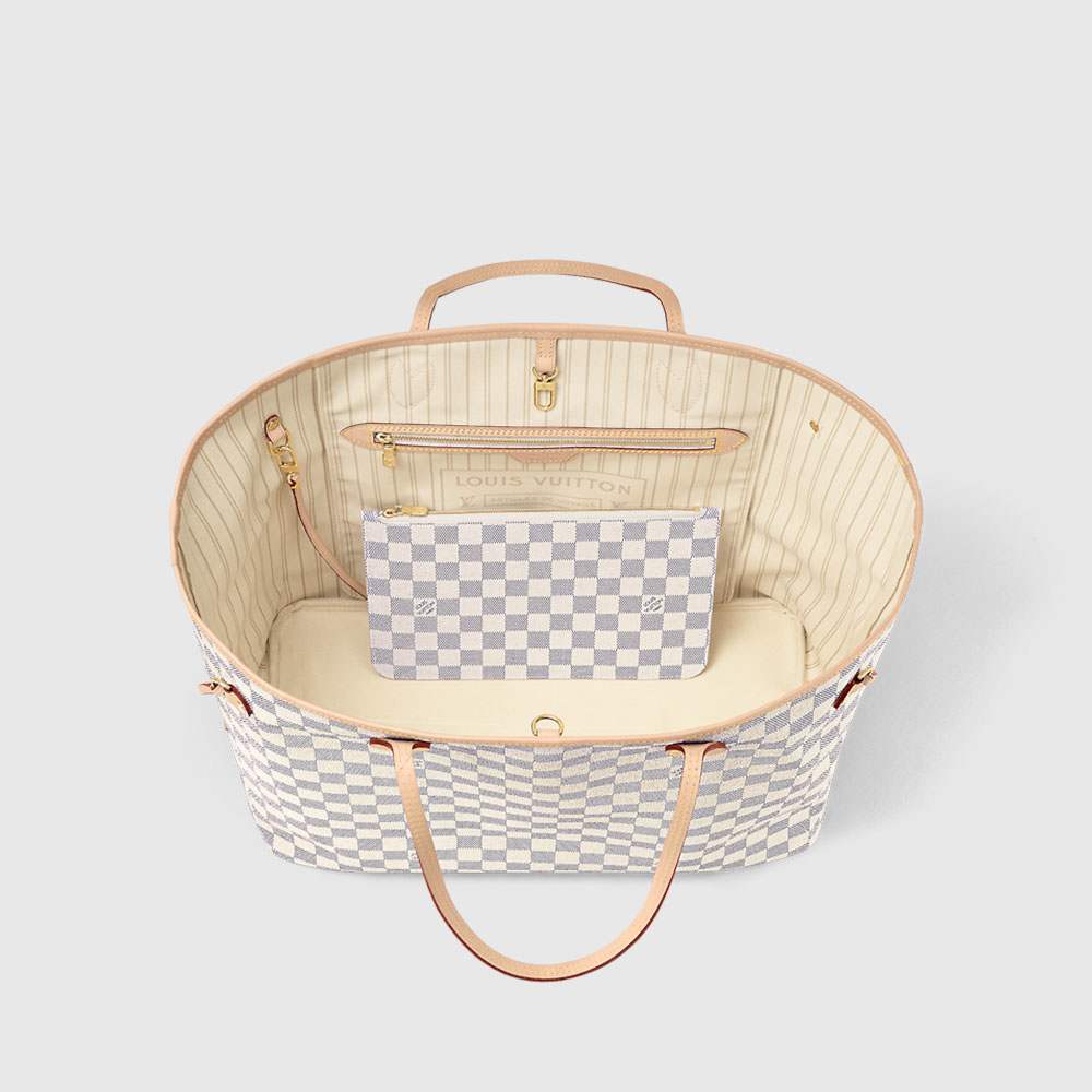 コピールイヴィトン ダミエ ネヴァーフルGMポーチ付 モノグラム/ピヴォワンヌ LOUIS VUITTON トートバッグ N41357 N41360 M41180 - 商品画像 3