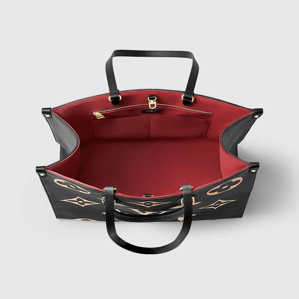 ルイヴィトンコピー LOUIS VUITTON モノグラム・アンプラント オンザゴー GM 2WAY バッグ トートバッグ レディース M45945 M44925 - 商品画像 10