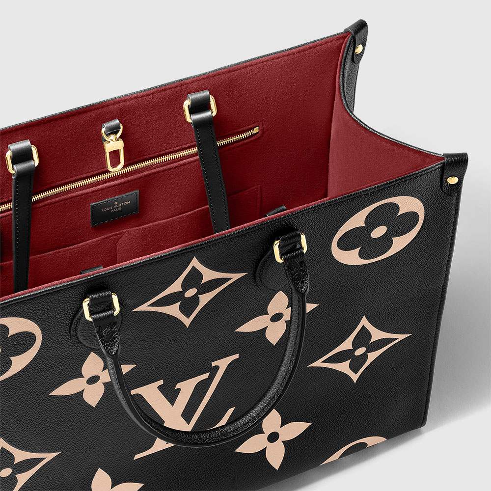 ルイヴィトンコピー LOUIS VUITTON モノグラム・アンプラント オンザゴー GM 2WAY バッグ トートバッグ レディース M45945 M44925 - 商品画像 6