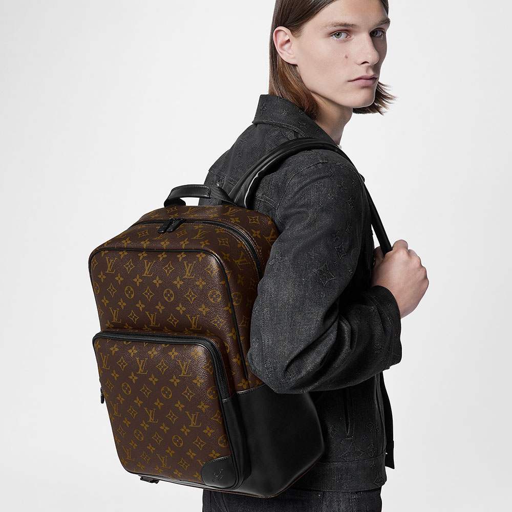 スーパーコピールイヴィトン LOUIS VUITTON リュック モノグラム・マカサー ディーン・バックパック M45335 - 商品画像 7
