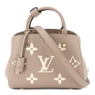 ルイ・ヴィトンスーパーコピー LOUIS VUITTON ハンドバッグ モンテーニュBB モノグラム・アンプラント ブラック ベージュ M45489 - 商品画像 2