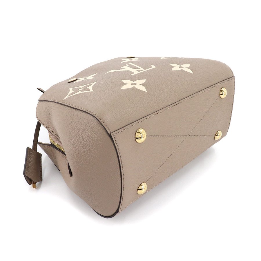 ルイ・ヴィトンスーパーコピー LOUIS VUITTON ハンドバッグ モンテーニュBB モノグラム・アンプラント ブラック ベージュ M45489 - 商品画像 5