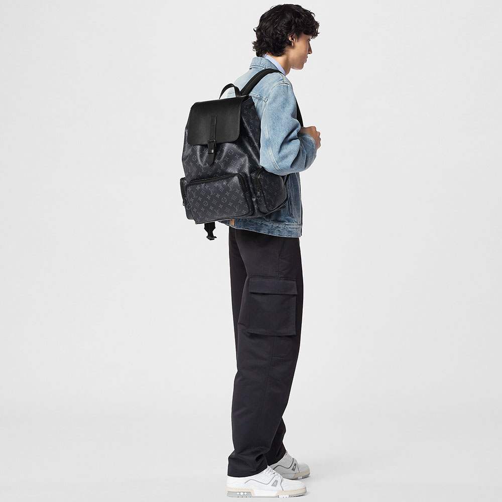 ルイヴィトンスーパーコピー LOUIS VUITTON トリオバックパック モノグラム・エクリプス M45538 - 商品画像 7