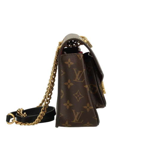 ルイ ヴィトンコピー LOUIS VUITTON モノグラム パッシー チェーン ショルダー バッグ ブラウン ブラック M45592 - 商品画像 7