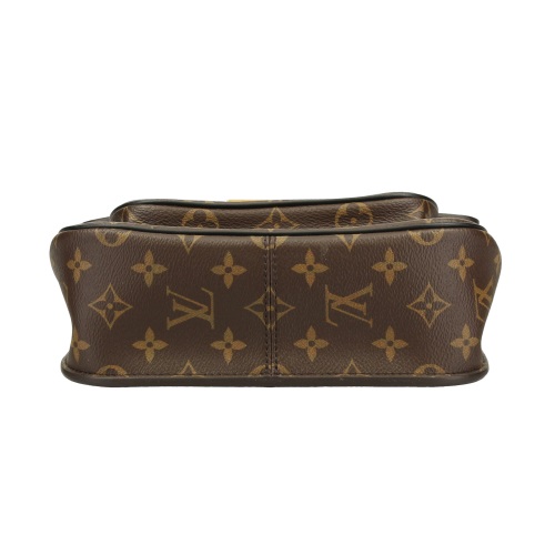 ルイ ヴィトンコピー LOUIS VUITTON モノグラム パッシー チェーン ショルダー バッグ ブラウン ブラック M45592 - 商品画像 3