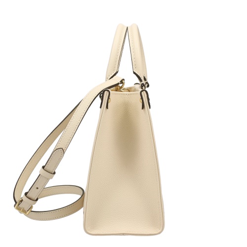 ルイヴィトンスーパーコピー LOUISVUITTON 2WAYバッグ オンザゴーPM アイボリー トート ショルダー ゴールド金具 M45654 レディース - 商品画像 1