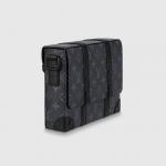 ルイヴィトンスーパーコピー メッセンジャートランク ショルダーバッグ PM モノグラムエクリプス M45727 - 商品画像 3
