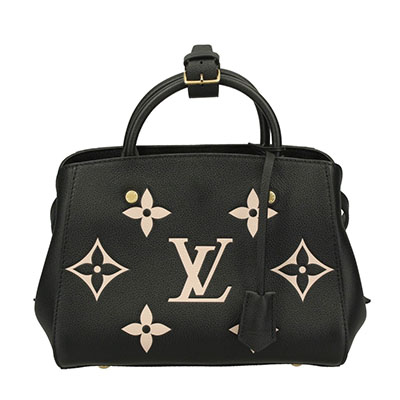 ルイ・ヴィトンコピー LOUIS VUITTON ハンドバッグ モンテーニュBB モノグラム・アンプラント ブラック ベージュ M45778 - 商品画像 8