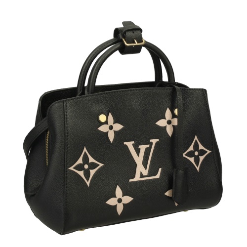 ルイ・ヴィトンコピー LOUIS VUITTON ハンドバッグ モンテーニュBB モノグラム・アンプラント ブラック ベージュ M45778 - 商品画像 4