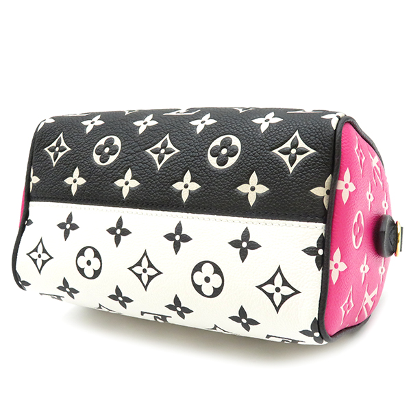 ルイヴィトンスーパーコピー LOUIS VUITTON 2WAYバッグ スピーディ・バンドリエール 20 ブラック/ホワイト ボストンバッグ 黒 白 ピンク ゴールド金具 M46088 レディース - 商品画像 9