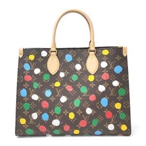 ルイヴィトンスーパーコピー 草間彌生 バッグ LOUIS VUITTON LV x YK オンザゴー MM M46379 - 商品画像 2