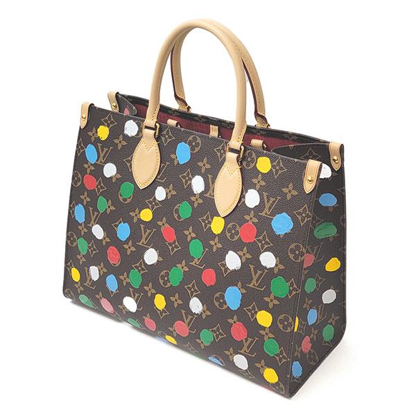 ルイヴィトンスーパーコピー 草間彌生 バッグ LOUIS VUITTON LV x YK オンザゴー MM M46379 - 商品画像 4