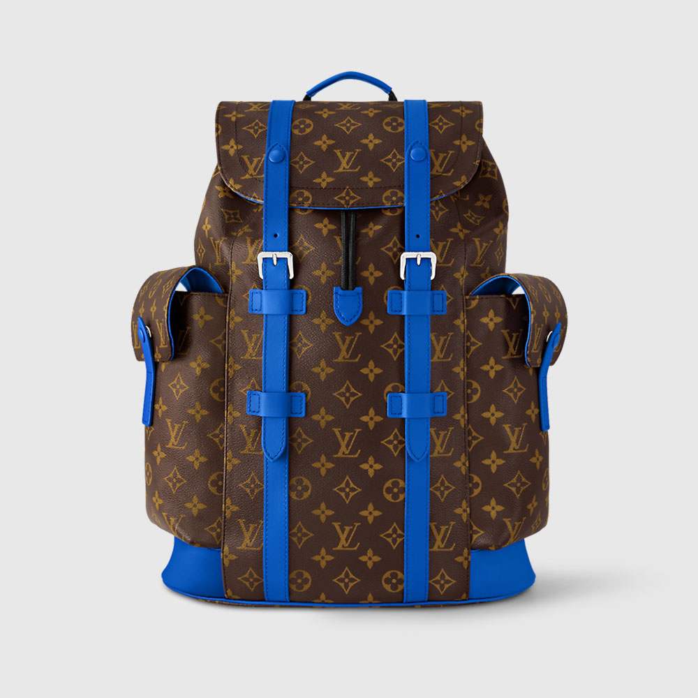 ルイヴィトンスーパーコピー クリストファー MM バックパック リュックブルー M46813 M46814 - 商品画像 4