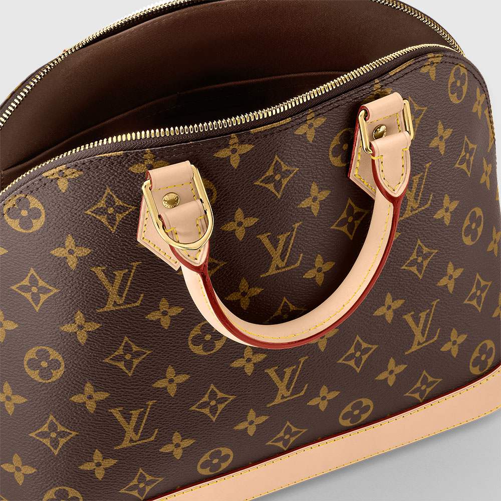 ルイヴィトンスーパーコピーハンドバッグ Louis Vuitton バッグ モノグラム レディース モノグラム ダークブラウン M53152 M53151 - 商品画像 1