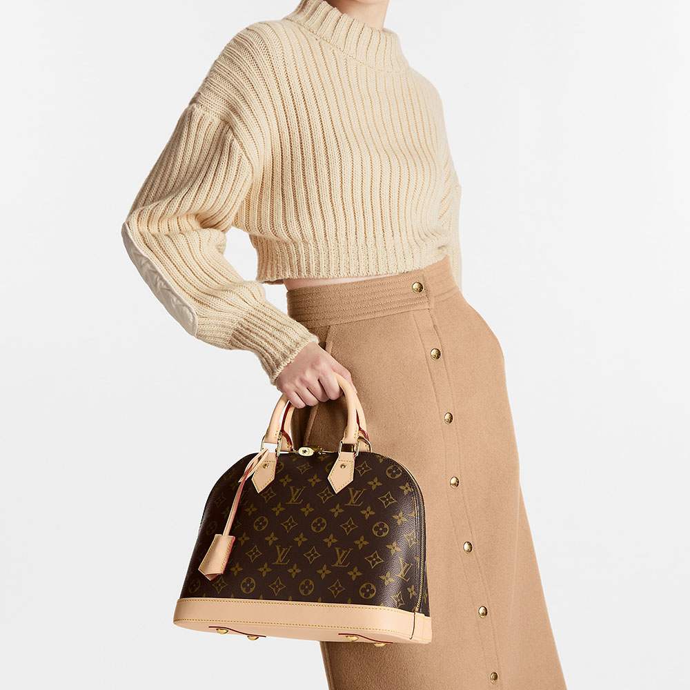 ルイヴィトンスーパーコピーハンドバッグ Louis Vuitton バッグ モノグラム レディース モノグラム ダークブラウン M53152 M53151 - 商品画像 5