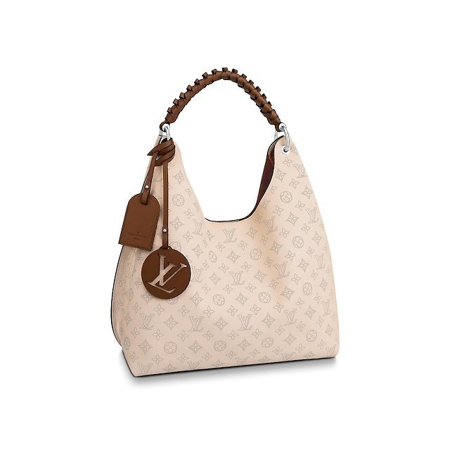 ルイ・ヴィトン LOUIS VUITTON カーメルバッグ モノグラム マヒナレザー クリーム M53188 - 商品画像 7
