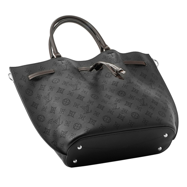 ルイヴィトンスーパーコピー LOUISVUITTON ジロラッタ M54402バッグ マヒナ 黒 モノグラム パンチング バイカラー エレガント - 商品画像 9