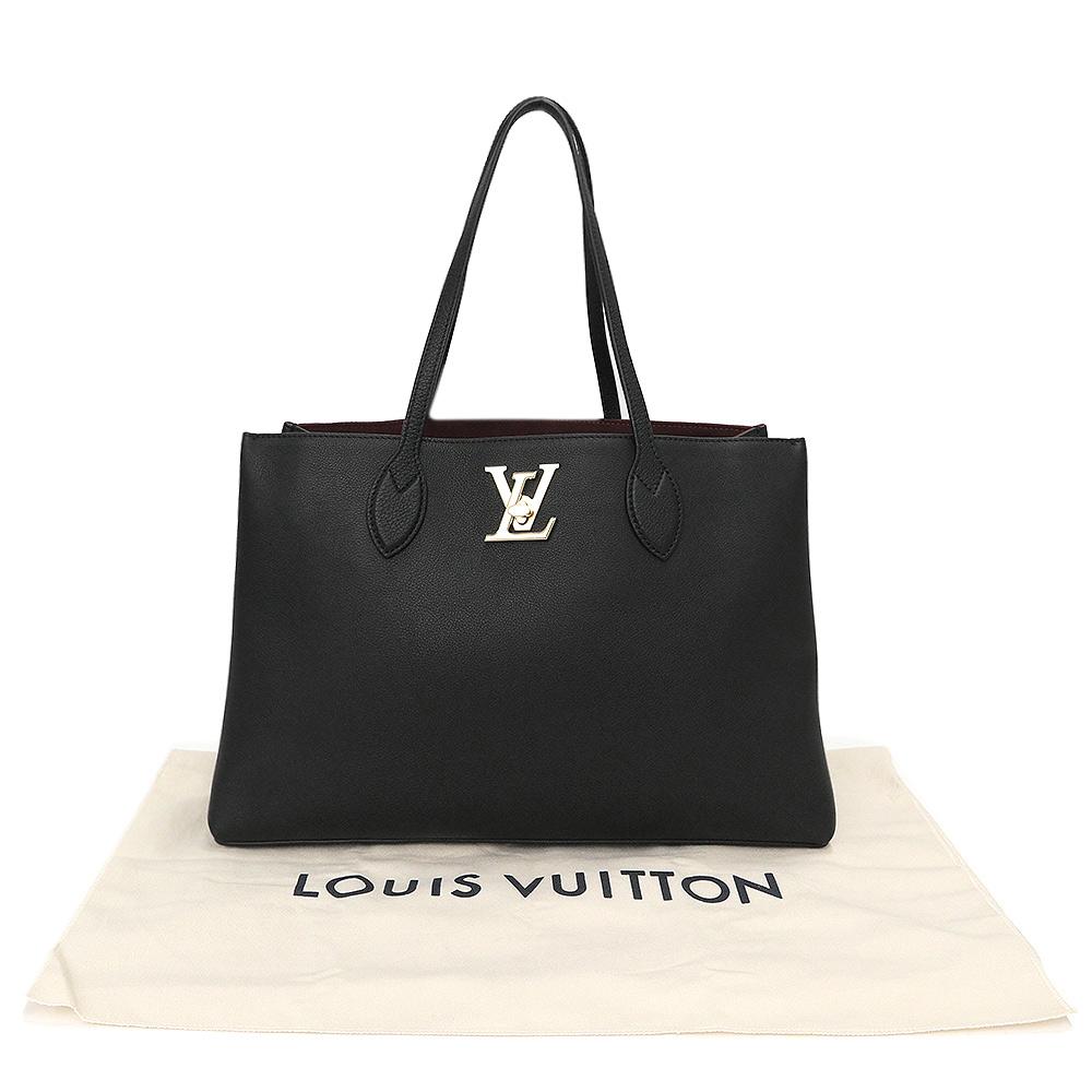 ルイ ヴィトンコピー LOUIS VUITTON ロックミー ショッパー トートバッグ グレインレザー ノワール ブラック 黒 M57345 - 商品画像 4