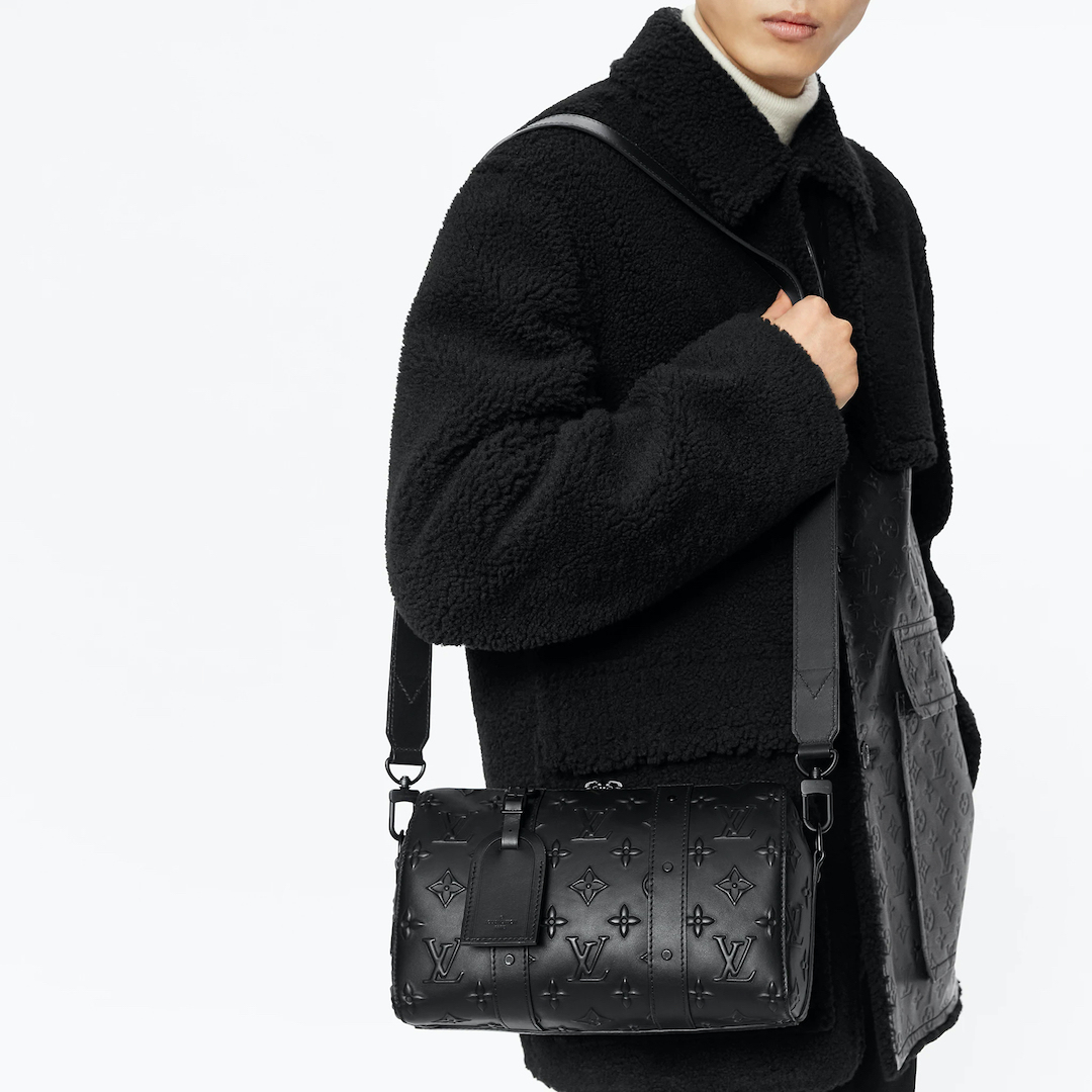 スーパーコピーLOUIS VUITTON モノグラムシティキーポルバッグ 黒 M57955 - 商品画像 4