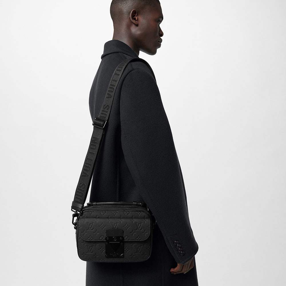 ルイ ヴィトンスーパーコピー エレガント LOUIS VUITTON ショルダーバッグ Sロック M58489 黒 - 商品画像 7