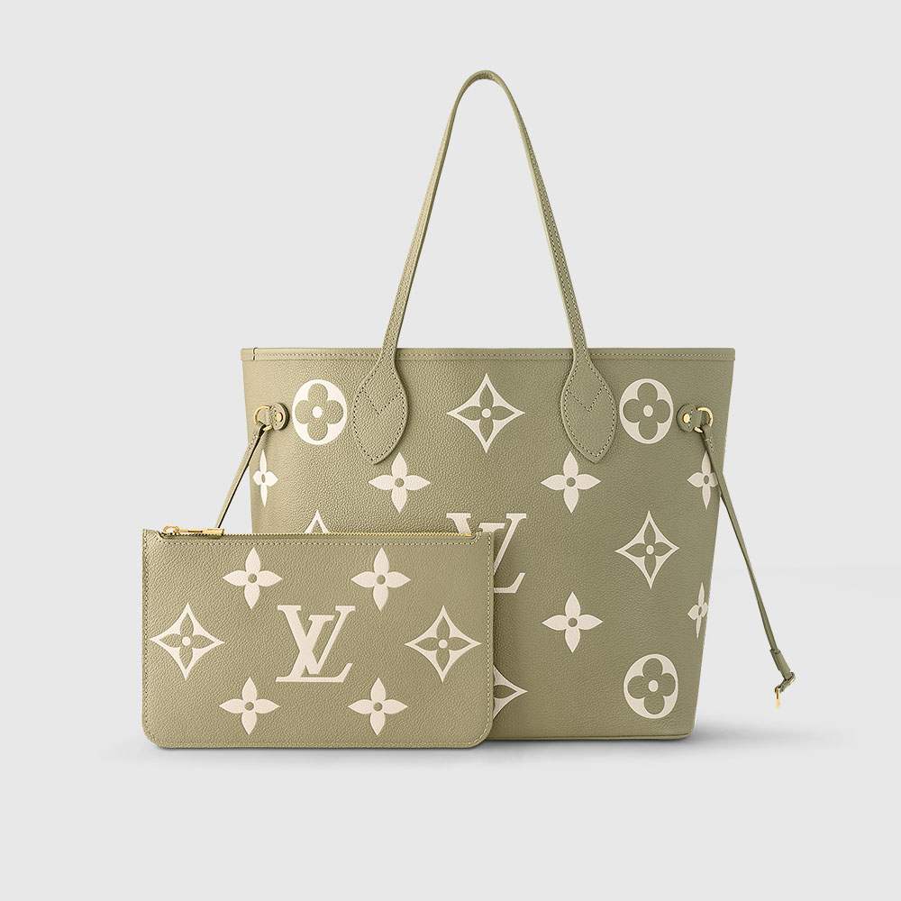 ルイヴィトンバッグスーパーコピー レディース LOUIS VUITTON バイカラー モノグラムアンプラント ネヴァーフル MM M46649 M58907 - 商品画像 6