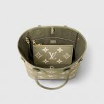 ルイヴィトンバッグスーパーコピー レディース LOUIS VUITTON バイカラー モノグラムアンプラント ネヴァーフル MM M46649 M58907 - 商品画像 5