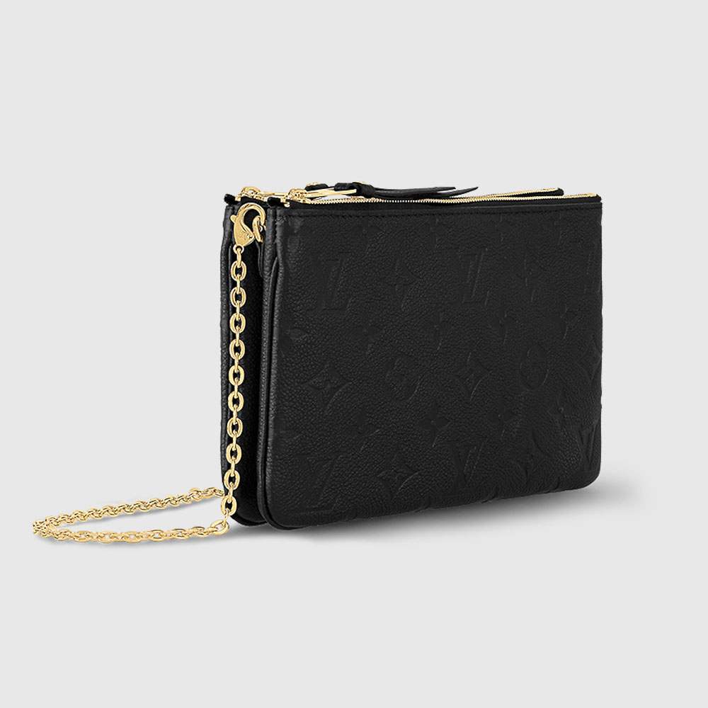 ルイヴィトンスーパーコピー Monogram Empreinteポシェット ドゥーブル ジップ M68568 - 商品画像 4