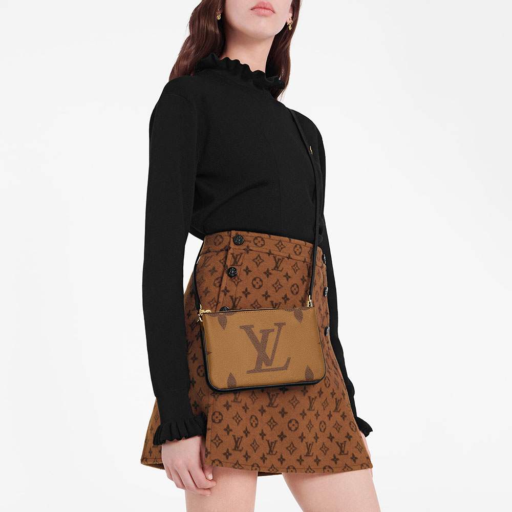 ルイヴィトンコピー LOUIS VUITTON ポシェット ドゥーブル ジップ ショルダー バッグ M69203 モノグラム ジャイアント リバース - 商品画像 7
