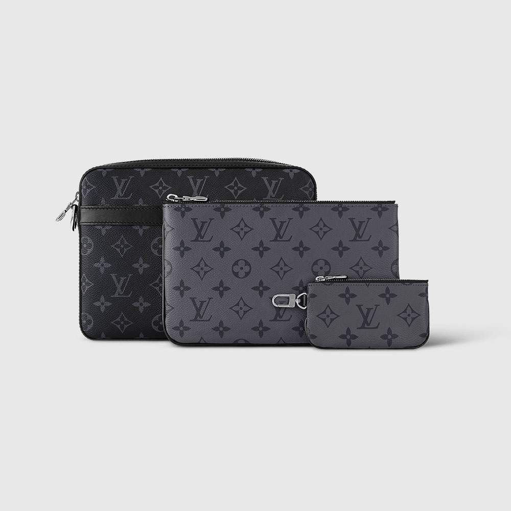 ルイヴィトンスーパーコピー LOUIS VUITTON モノグラム・エクリプス リバース トリオ・メッセンジャー 斜め掛け ショルダー バッグ M69443 - 商品画像 1