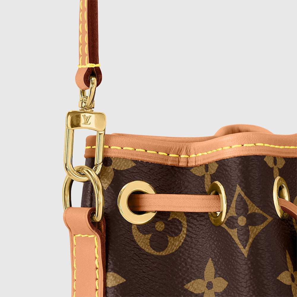 コピールイ・ヴィトン LOUIS VUITTON ナノ・ノエ モノグラム レディース ショルダーバッグ M81266 - 商品画像 10