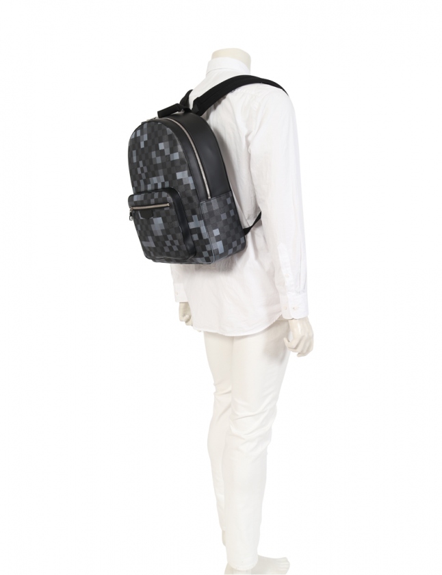 ルイ・ヴィトンコピー LOUIS VUITTON ジョッシュ ダミエグラフィット リュックサック バックパック PVC レザー 黒 N40084 - 商品画像 3