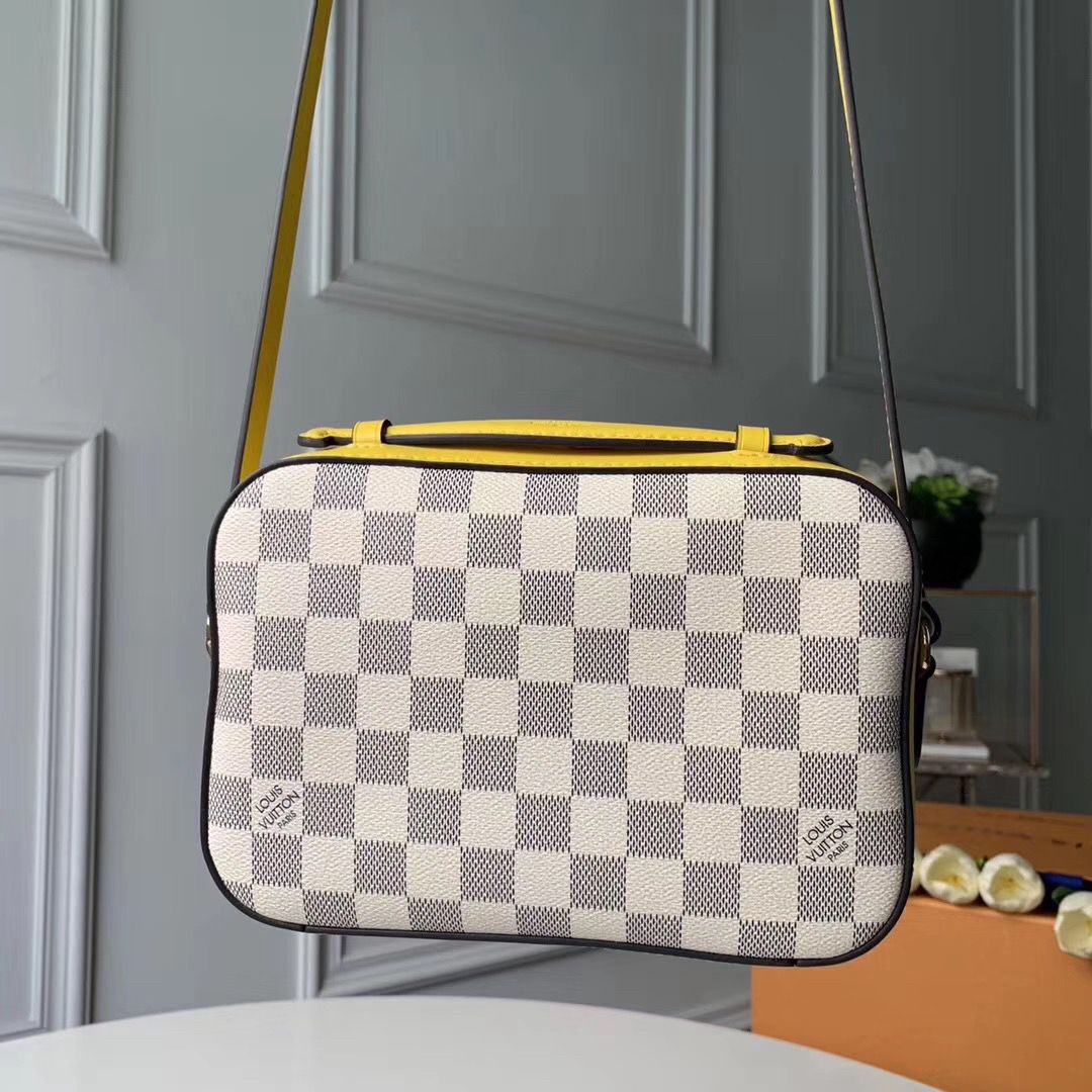 LOUIS VUITTONスーパーコピー サントンジュ ダミエ・アズール パイナップル バッグ N40154 - 商品画像 3