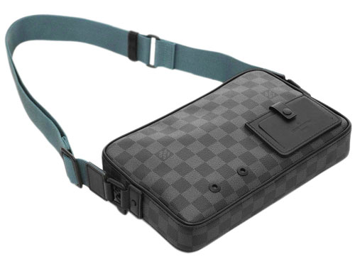 ルイヴィトンコピー N40188 ダミエ・グラフィット LV メンズ メッセンジャーバッグ クロスボディ アルファ・メッセンジャー - 商品画像 4