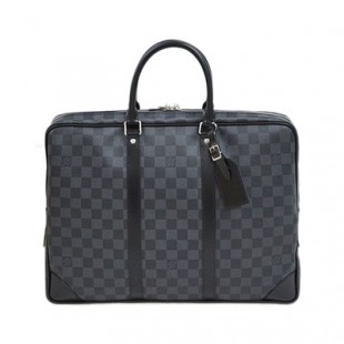 コピーブランドルイヴィトンLOUIS VUITTON ヴィトン ダミエ・グラフィット LV メンズ ブリーフケース ビジネス ポルト ドキュマン・ヴォワヤージュ N41125 - 商品画像 2