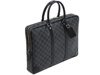 コピーブランドルイヴィトンLOUIS VUITTON ヴィトン ダミエ・グラフィット LV メンズ ブリーフケース ビジネス ポルト ドキュマン・ヴォワヤージュ N41125 - 商品画像 4