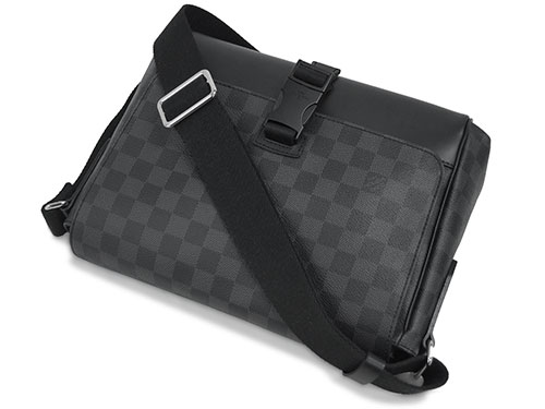 ルイヴィトンスーパーコピー ダミエ・グラフィット LV メンズ メッセンジャーバッグ ショルダー 斜めがけ メッセンジャーPM N41457 - 商品画像 8