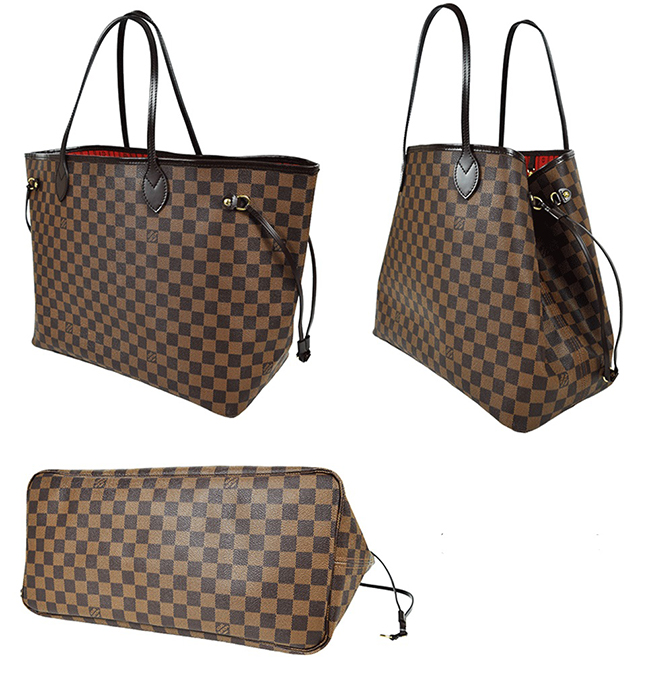 ルイ・ヴィトンコピーブランド LOUIS VUITTON ネヴァーフルＧＭ N51106 ダミエ エベヌ レディース トートバッグ - 商品画像 2