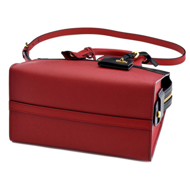 プラダコピー PRADA 型押しカーフスキン 2WAYハンドバッグ 1BA045 2EVU C9F - 商品画像 7