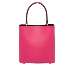 プラダスーパーコピー PRADA サフィアーノレザー スモールパニエバッグ マゼンタ 1BA217_0001 - 商品画像 3